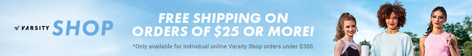 Free Shipping - Varsity Shop